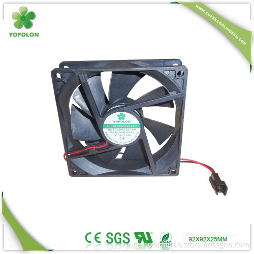 92x92x25mm 12V 24V DC Cooling Fan High speed brushless Waterproof DC Fan